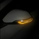 thumbnail image 5 of Fiudx Pegatinas Luminosas para Espejo Retrovisor, Antirayaduras, Visibilidad Nocturna Reflectante, Juego de Decoración para Coche, Compatible con Suv, Camionetas y Autocaravanas, Material Pet Resiste, 5 of 6