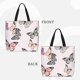 thumbnail image 2 of Easygdp Beautiful Butterfly Bolsa Tote para Mujer, Bolso de Hombro para Trabajo, Playa, Viajes, Compras y Supermercado, 2 of 7