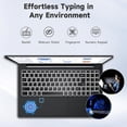 thumbnail image 3 of NIMO 15.6" IPS FHD-Laptop,8GB RAM,256GB SSD,Intel 6-Cores i3-1215U (Beat i5-1135G7),65W Type-C,Fingerprint,Computer with Backlit Keyboard Fingerprint Laptops for Business and Student,Wi-Fi 6,Win 11, 3 of 7
