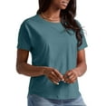 thumbnail image 4 of Hanes Originals Women’s T-Shirt with Curved Hem, 100% Cotton Relaxed-Fit Tee, Sizes XS-XXL, 4 of 6