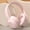 Pink, variant on VALSEEL Over Ear Bluetooth Headphones, Gradient Bluetooth Headsets Headset Noise Cancellation and Remote Bluetooth Headsets Superior Battery Life