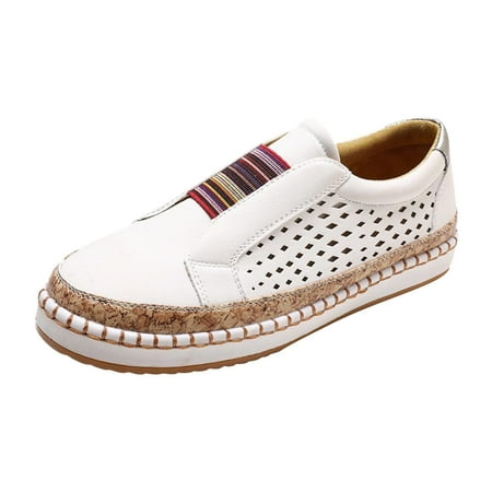 

Penkiiy Libiyi Sneakers for Women Dotmalls Comfortable Lightweight Shoes able and Versatile Flat Posture Corrective Shoes 36 White