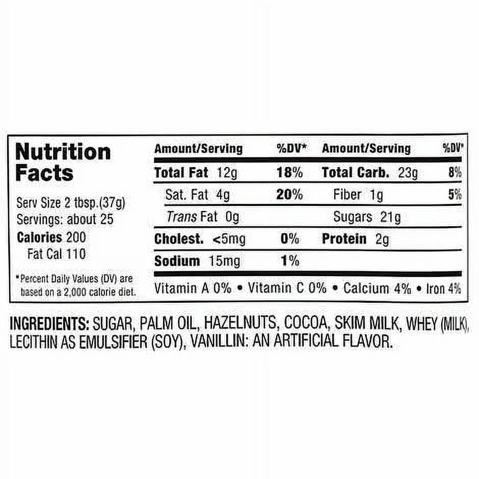 Nutella Hazelnut Spread 33.5 oz, 2-count