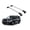 Silver, variant on ERKUL Heavy Duty 220lbs Roof Rack Cross Bars for Hyundai Palisade 2019-2024 | Solid Metal Mounts | Anti-Theft Lock Aluminum Crossbars for Rooftop, Cargo Carrier, Luggage, Kayak, Canoe, Bike | Black