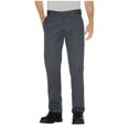thumbnail image 1 of Dickies Mens Slim Fit Straight Leg Work Pants, 34W x 32L, Charcoal, 1 of 3