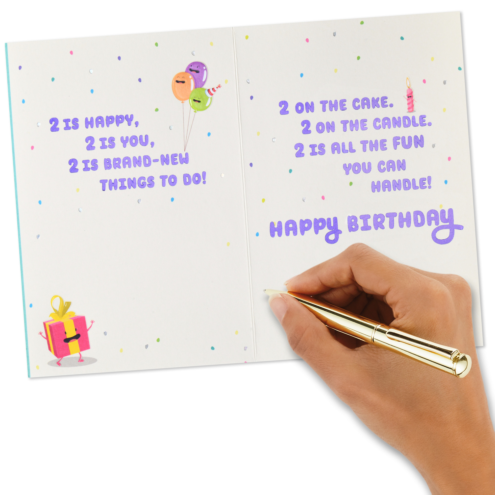 Hallmark 2nd Birthday Card (All the Fun)