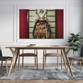 thumbnail image 5 of Japanese Samurai Armor Poster Decorative Painting Canvas Wall Art Living Room Posters Bedroom Painting,Unframe-style,20x30inch(50x75cm), 5 of 8
