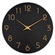 thumbnail image 1 of Reloj de pared digital silencioso. Sencillo reloj de pared decorativo de 10 pulgadas para sala de estar y cocina., 1 of 6