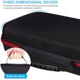 thumbnail image 3 of Case, Dual Mic Bag Carrying Travel Case with Foam Mic Covers Protection Silicone Rings and Bottom Rod Sleeve Holder, 3 of 5
