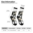 thumbnail image 2 of Logiee Colors Cats Print Adult Socks for Men & Women,Calf Socks, Ankle Socks,Boots Socks,Breathable Casual Sock,Unisex Crew Socks, 2 of 6