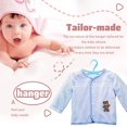 thumbnail image 4 of CHUANK Kid Hangers  Premium Small Plastic Clothes Hangers  Non-Slip  Durable Design and a Bright Color  10-Pack, 4 of 8