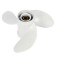 thumbnail image 2 of 6G1-45941-00-El for 6-8Hp 8 1/2 X 8 1/2 Boat Outboard Propeller White Aluminum Alloy 7 Spline Tooth, 2 of 5