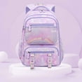 thumbnail image 2 of Kids School Backpack For Girls Lightweight Spine Friendly Freezer Style Opening Grades 1-6 Durable Ergonomic Design Everyday Use Comfortable Carry, 2 of 6