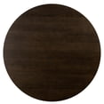 thumbnail image 3 of Maklaine Round Contemporary Oak Veneer Wood/Metal Dining Table in Oak, 3 of 3