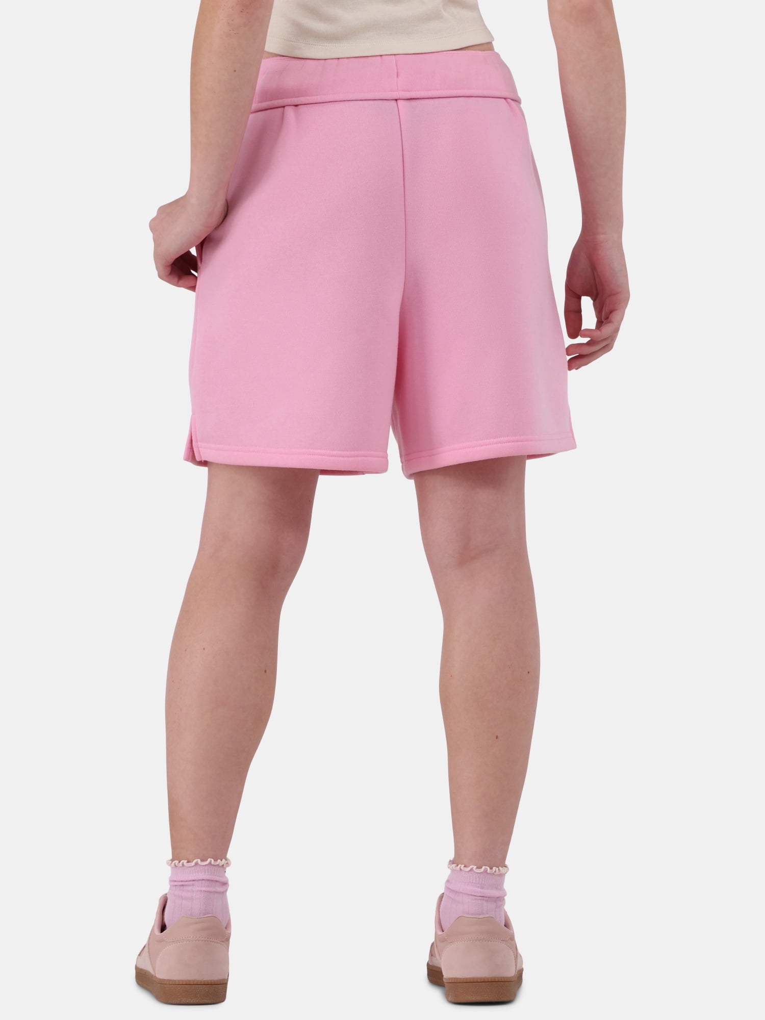 No Boundaries Long Fleece Bermuda Short, Women's
