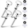 thumbnail image 1 of Juego de 4 Kits de Reparación para Desviadores de Caño de Bañera - Kit de Reparación de Caño de Bañera con Desviador - Piezas de Repuesto para Reparación de Grifo de Bañera, 1 of 7
