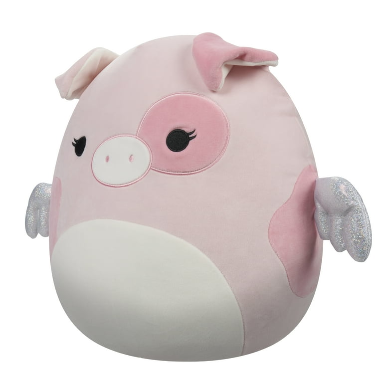 Squishmallows 14 inch Peety the Pink Spotted Pig with Wings