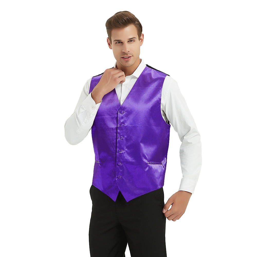 Purple tuxedo vest Clearance
