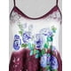 thumbnail image 3 of Patrón de flores de panel de encaje de talla grande Cami Top Rosegal Camisetas sin mangas de talla grande, 3 of 5