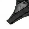 thumbnail image 4 of Varsbaby Women's Sexy Panties Ultra-thin Lace Thong Underwear with Bow, 4 of 5