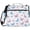 Pink and Blue Butterflies, variant on Zipper Binder with Shoulder Strap 2 inch 3 Ring Waterproof File Folder Organizer Bag 500 Sheet Pink and Blue Butterflies