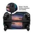 thumbnail image 4 of Balery Luggage Cover Starry Sky Colorful Crocodile A Print Suitcase Covers for Luggage Elastic Washable Suitcase Protector Fits 18-32 Inch Luggage-Large, 4 of 9