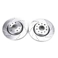 thumbnail image 2 of Power Stop Front Pair of Drilled and Slotted Brake Rotors AR8386XPR, 2 of 4