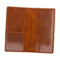 thumbnail image 2 of Xuanheng Car Registration Insurance Card Holder Multipurpose Stylish Protective Cover Brown, 2 of 8