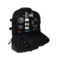 thumbnail image 2 of (Retired) 2xhome -Large Deluxe Pro Photo Studio Camera Case Carry Shoulder Travel Bag Photography Backpack for Canon Nikon Sony DSLR SLR BLACK EOS Digital Weather Muti-functional Storage Nikon, 2 of 4