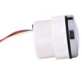 thumbnail image 4 of de Indicador LED de Voltaje de Voltios LED Digital Marino de 2 "52 Mm con Carcasa Blanca para Automóvil Y Camión DYNWAVEMX Medidor de voltímetro de motocicleta de coche, 4 of 7