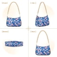 thumbnail image 7 of FORMRS Womens Shoulder Bag with Chain Strap Clutch Purse Cute Tote Handbag, Blue Daisy, 7 of 7
