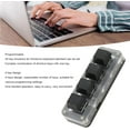 ZYOne Handed Programmable Mechanical Keyboard, Portable Mini OSU Keypad