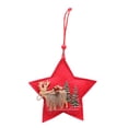 thumbnail image 2 of Xihbxyly Liquidación de Verano Adornos Navideños El Colgante de Árbol de Navidad con Estrella de Cinco Puntas, 2 of 2