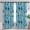Police and Megaphone, variant on Police and Megaphone Blue Pattern Blackout Curtains,Triple Weaved Fabric,Thermal Insulated,Room Darkening,Grommet Top,2 Panels,42x45in(107x114cm)