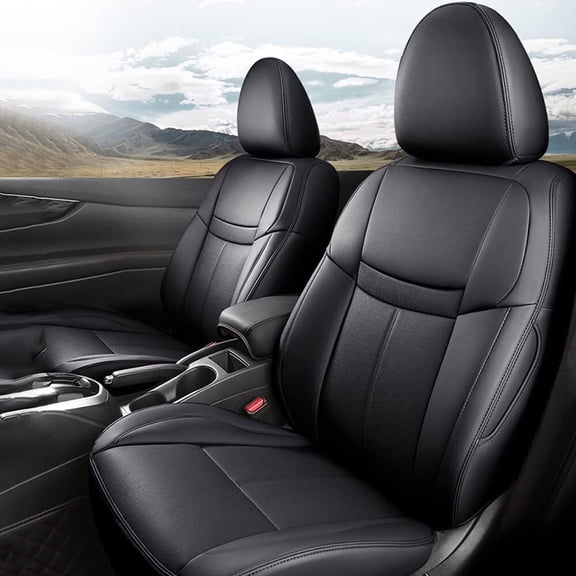 AOMSAZTO Car Seat Cover Custom Fit for Nissan Murano Seat Covers 2015 2016 2017 2018 2019 2020 2021 2022 2023 Full Set