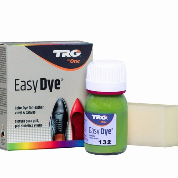 TRG Green Island 132 Color Dye - best leather dye, makes it easy to either restore the color of your shoes, handbags or other leather goods or to change the color