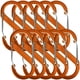 thumbnail image 2 of Mosquetones Forma S VentDepot TwinLockOrange 10Pzas 10kg Bloqueo Automático Naranja, 2 of 2