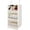 3-shelf Beige, variant on GRANNY SAYS 3-Shelf Hanging Organizer, Foldable Hanging Closet Storage, Hanging Shelves for Wardrobes, RV Closet, Beige