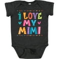 thumbnail image 3 of Inktastic I Love My Mimi for Babies Boys or Girls Baby Bodysuit, 3 of 5