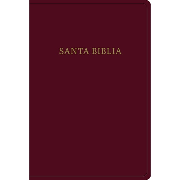 RVR 1960 Biblia letra gigante, borgoña imitación piel con índice : Santa Biblia (Hardcover)