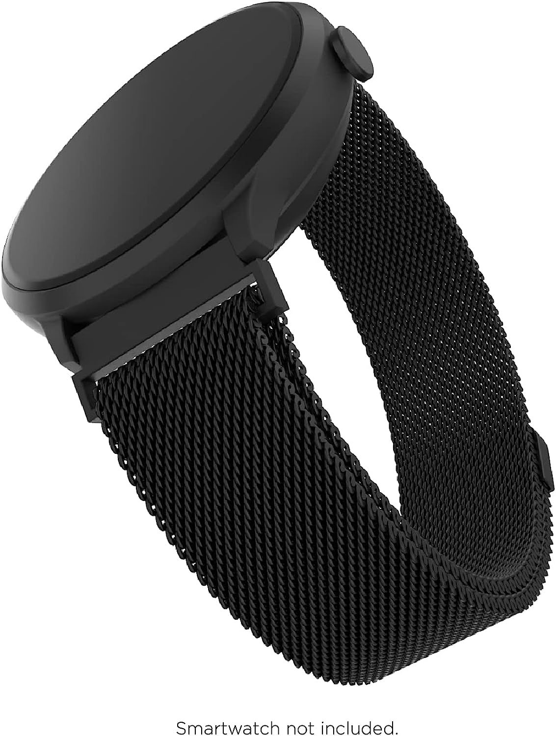 iTouch Air 3 40mm/Sport 3 Unisex Extra Interchangeable Metal Strap: Black Mesh