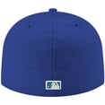 thumbnail image 4 of Men's New Era Royal Tampa Bay Rays White Logo 59FIFTY Fitted Hat, 4 of 6