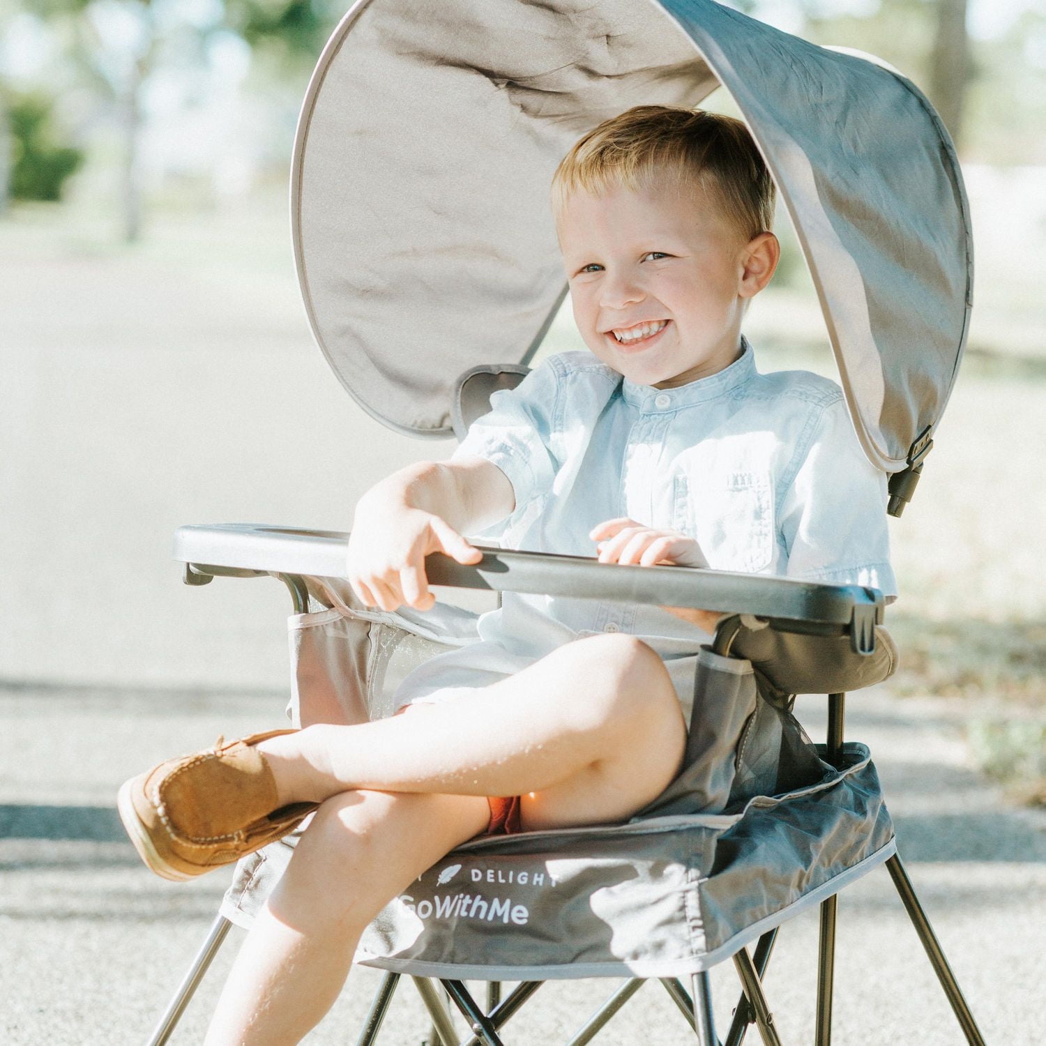 Go With Me® Jubilee Portable Chair, Grey