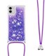 thumbnail image 5 of Funda FOXDOCK para iPhone 11 con Cuerda Ajustable, Brillo Líquido, Protección Antigolpes y Lente – Ideal para Regalo, 5 of 6