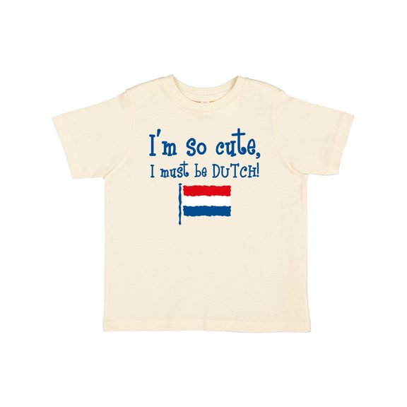 Inktastic So Cute Dutch Boys or Girls Toddler T-Shirt