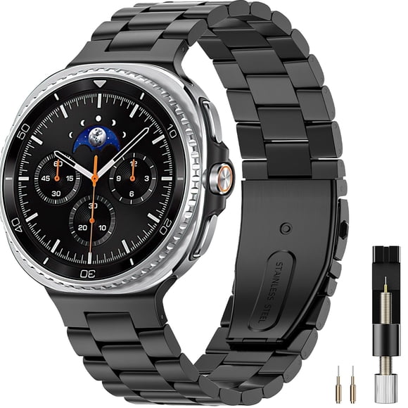 Correa de reloj Miimall de acero inoxidable para Samsung Galaxy 8