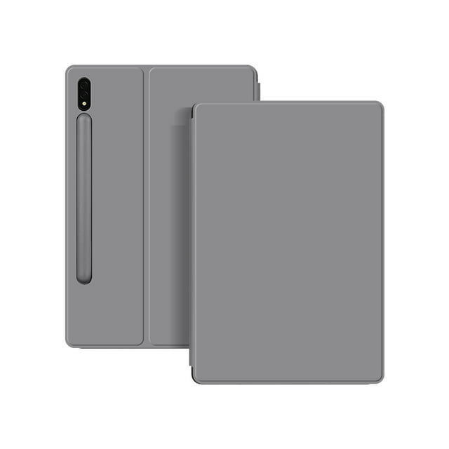 Magnetic Case For Samsung Galaxy Tab S7/S8 11" S7 Plus S8 Plus S7 FE 12.4" SM-T870 T970 X700 X800 Tablet Smart Cover Shell Gray Tab S7 FE 12.4in