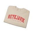 thumbnail image 3 of Reykjavik Iceland Sweatshirt Gifts Crew Neck Shirt Long Sleeve Unisex, 3 of 7