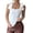 #117-White, variant on Women's Summer 3D Floral Fitted Tank Top Scoop Neck Sleeveless Ribbed Knit Tops