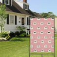 thumbnail image 4 of Pink Halloween Ghosts Fall Garden Flags 28"x40" Double Side,Small Yard Flags for Outside,Outdoor Fall Decor,Autumn Funny Garden Flag Yard Decoration, 4 of 5